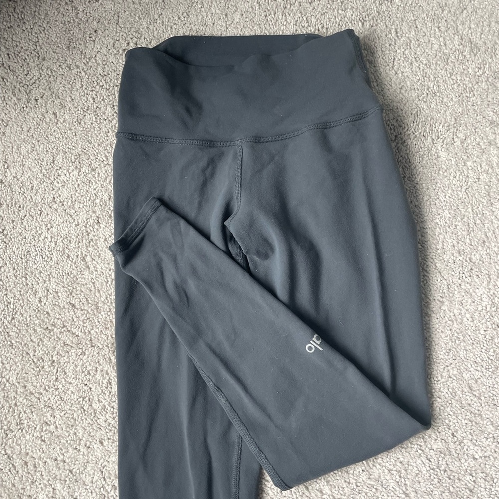 ALO YOGA 7/8 high waist airbrush legging Anthracite (grey)